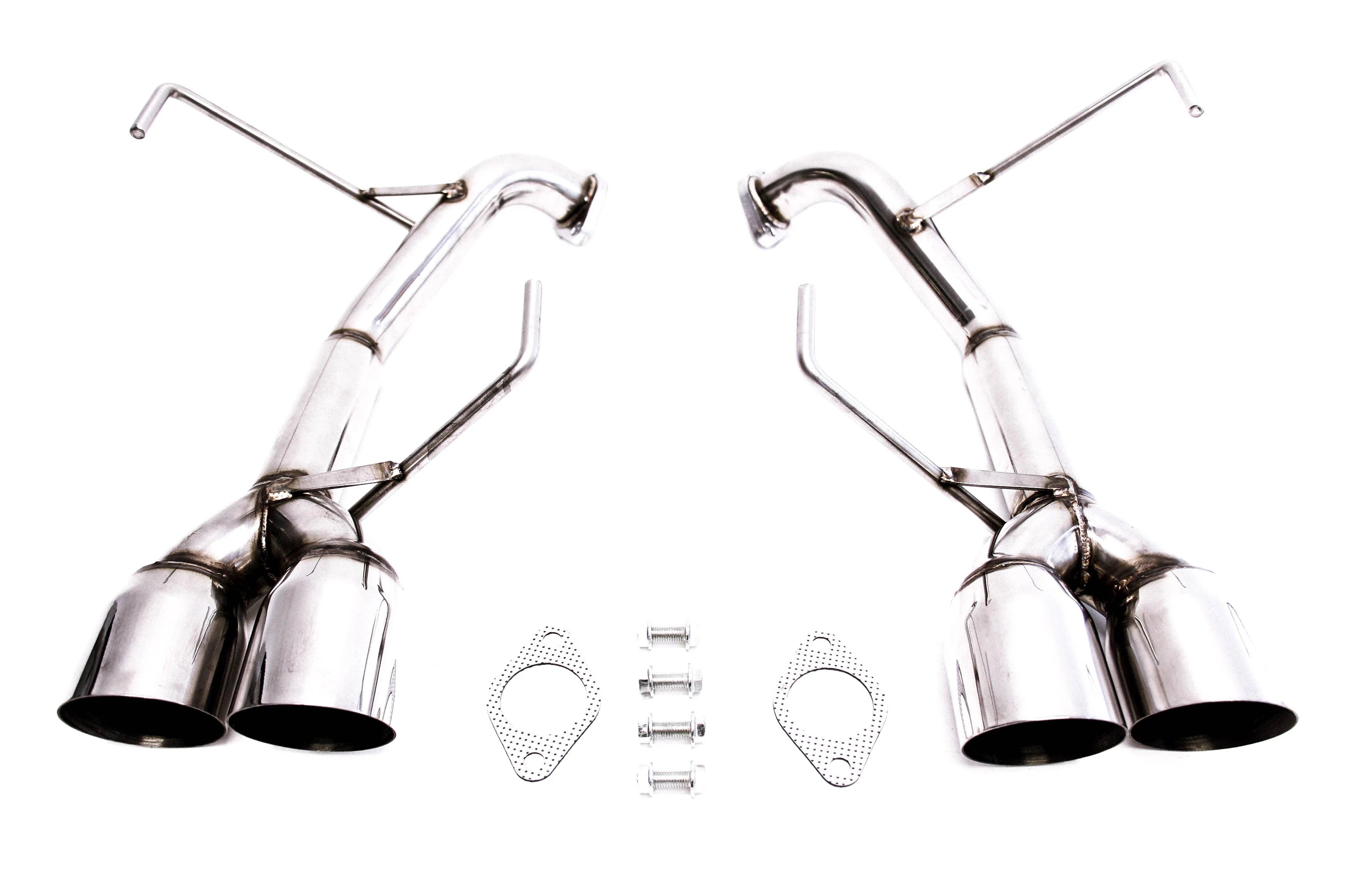 PLM Subaru Axle-Back Exhaust Muffler Deletes - 11-14 WRX/STI SEDAN