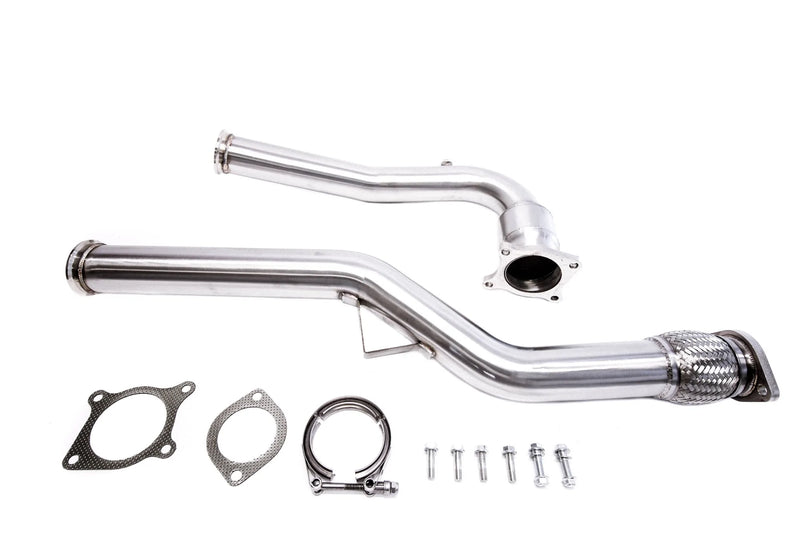 PLM Power Driven High Flow Catted J-Pipe Downpipe - 15-21 WRX