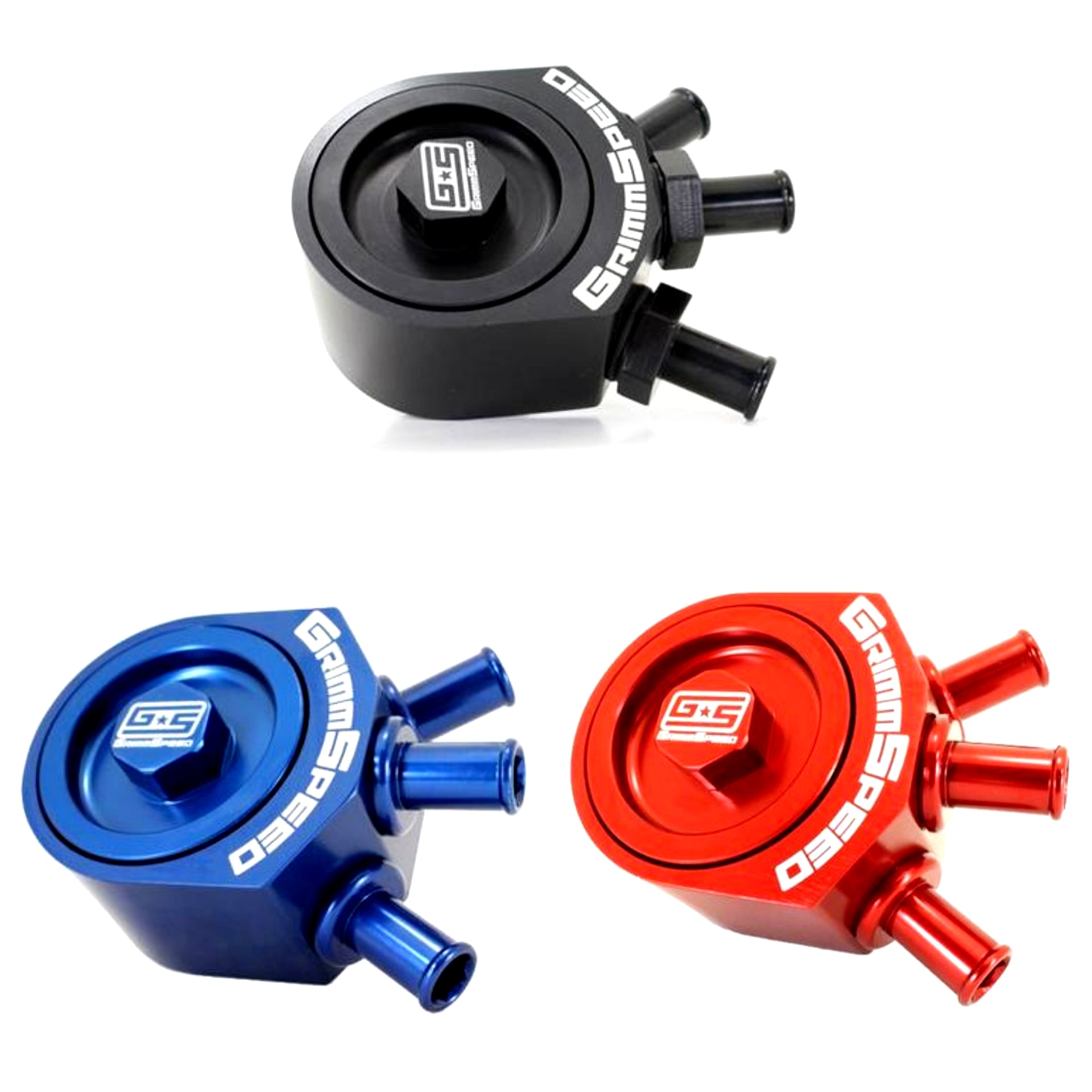 GRIMMSPEED AIR OIL SEPARATOR - 08-14 WRX, 05-09 LGT, 09-13 FXT