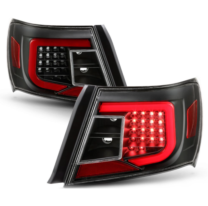 SPYDER V1 LED TAIL LIGHTS - 08-14 WRX SEDAN, 11-14 STI SEDAN, 08-11 IMPREZA SEDAN