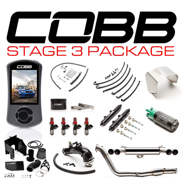 COBB Tuning Stage 3 Power Package - Blue intake - 2008-2014 Subaru STi Hatchback
