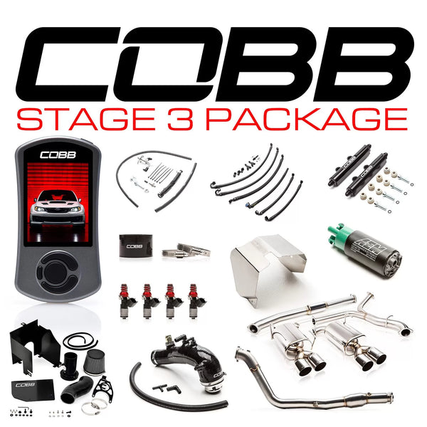 COBB Tuning Stage 3 Power Package - Blue - 2011-2014 WRX STi Sedan