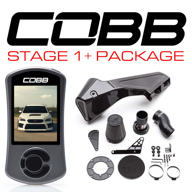 COBB Stage 1+ Power Package w/ Redline Carbon Fiber Intake - 2015-2021 STI