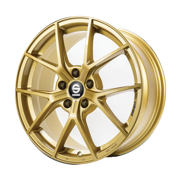 OZ SPARCO PODIO 17 X 7.5 +45 5 X 114.3 CB73.1 GOLD PAINT SUBIE SUPPLY CO.