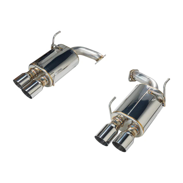 Remark Axle Back Exhaust w/Stainless Steel Single Wall Tip - 2022+ WRX