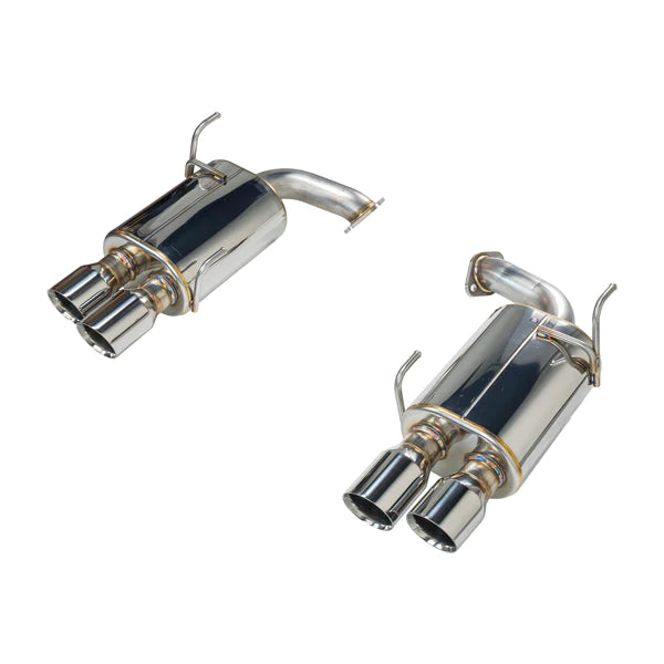 Remark Axle Back Exhaust w/Stainless Steel Dual Wall Tip - 2022+ WRX