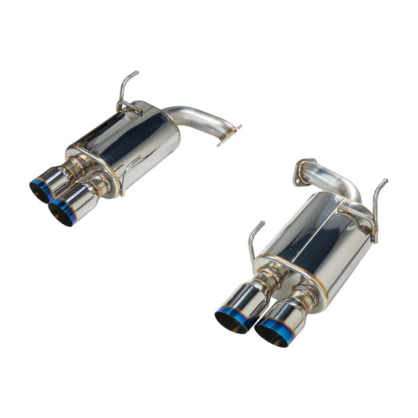 Remark Axle Back Exhaust w/Burnt Stainless Steel Single Wall Tip -  2022+ WRX
