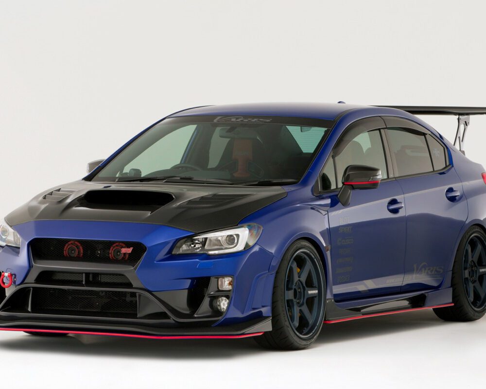 VARIS ARISING II FRONT BUMPER OPTIONAL PART: EXTENSION LIP FOR 2015-2021 SUBARU WRX STI [VAB] VASU-198