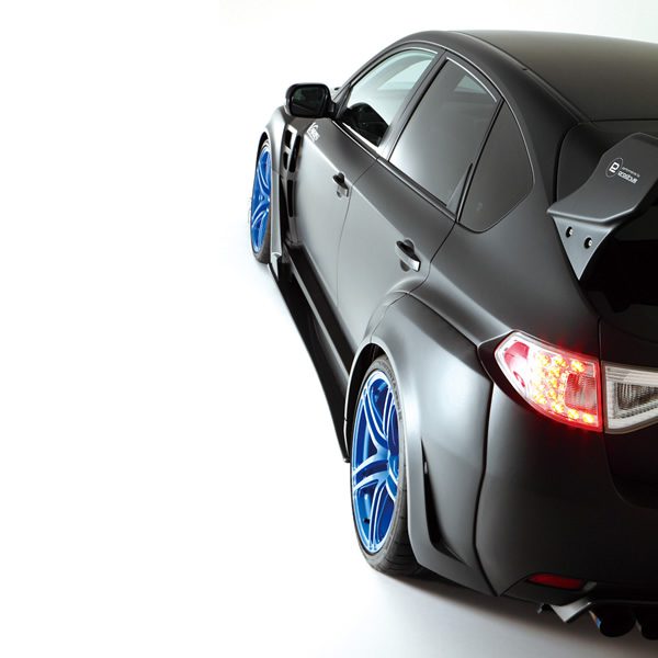 VARIS WIDE REAR FENDER KIT FOR GRB SUBARU WRX STI HATCHBACK