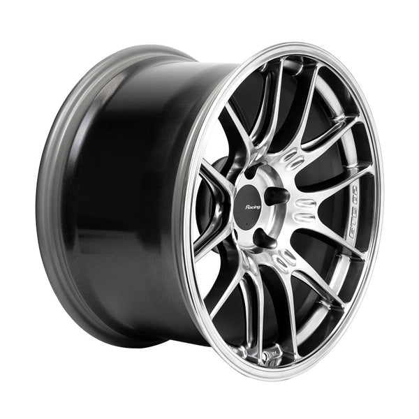 taikⅠ Enkei GTC02 18x10.5 5x114.3 15mm Offset 75mm Bore Hyper Silver Wheel