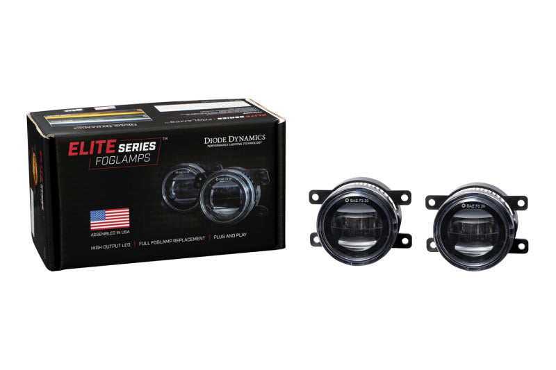 Diode Dynamics Elite Series Type A Fog Lamps - Yellow (Pair) - Subaru models