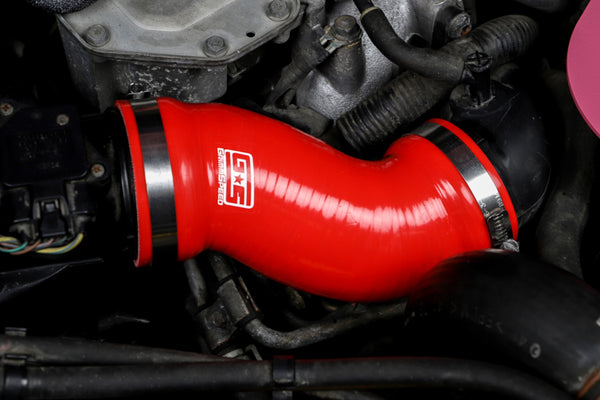 GrimmSpeed Post MAF Hose Kit Red - 02-07 WRX/STI