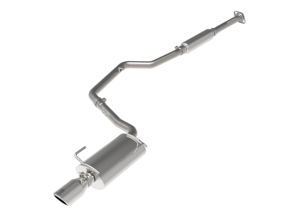 aFe POWER Takeda 2.5in 304SS CB Exhaust w/ POLISHED Tips - 12-16 IMPREZA SEDAN ONLY