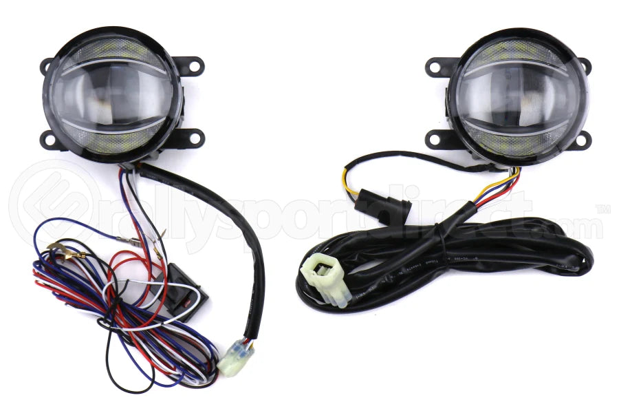 OLM Vision+ DRL Fog Light Housings - 2015-2021 WRX / STI, 2013-2021 BRZ