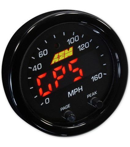 AEM X-Series GPS Speedometer Gauge - UNIVERSAL