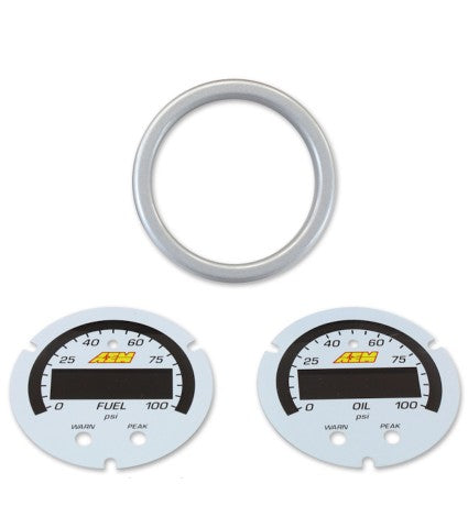 AEM X-Series Pressure Gauge Kit - 100psi Accessory Kit