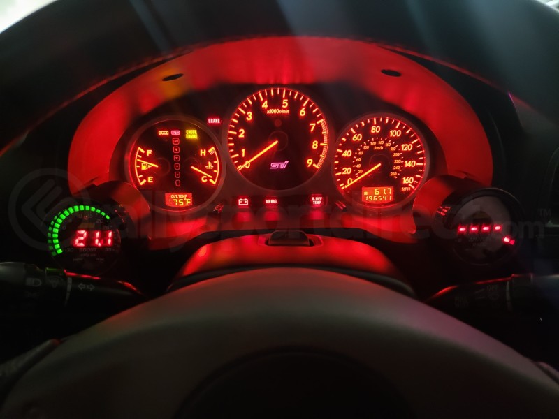 SMY ClusterMaker Dual Gauge Pod 52mm - Subaru WRX/STI 2002-2007