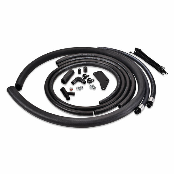 IAG V2 Competition Series AOS Replacement Hose Line & Hardware Install Kit - 06-07 WRX, 04-07 STI