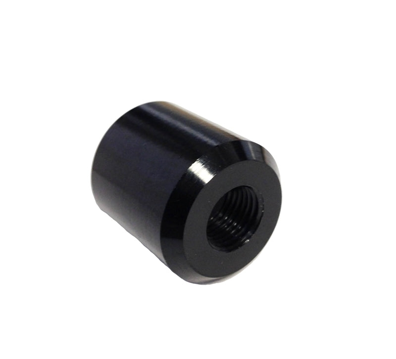 Torque Solution Billet Reverse Lockout Collar Adapter - Black - Universal M12 x 1.25