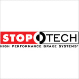 Stoptech ST-40 Big Brake Kit Front 355mm Red Slotted Rotors -WRX 2015-2021