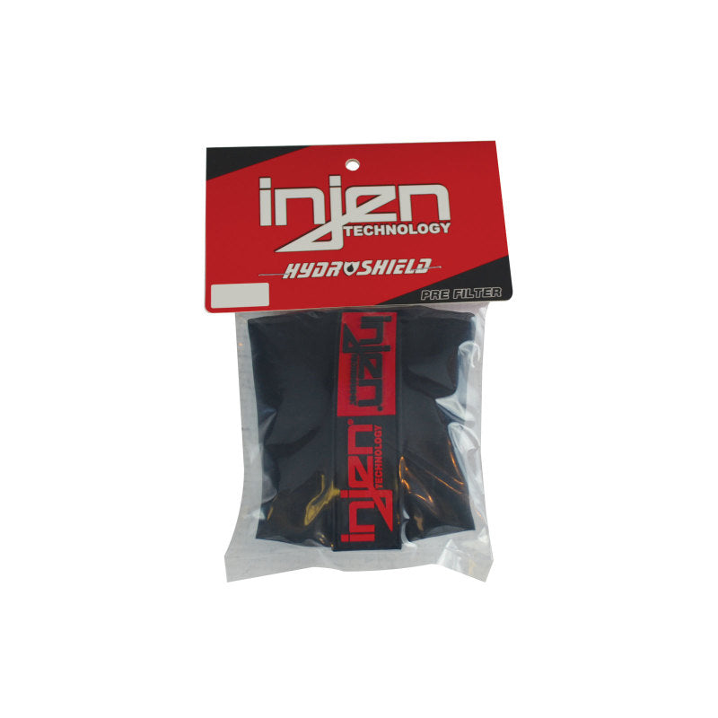Injen Black Water Repellant Pre-Filter fits X-1021 6in Base / 6.875in Tall / 5-1/2in Top