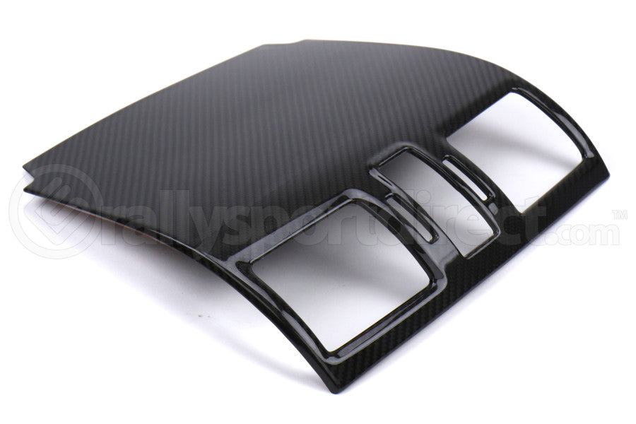 OLM LE Dry Carbon Fiber Center AC Trim Cover - 2015-2021 WRX, 2015-2021 STI