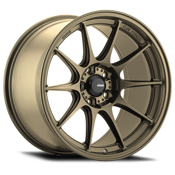 Konig Dekagram 18x9.5A 5x114.3 ET35 Gloss Bronze