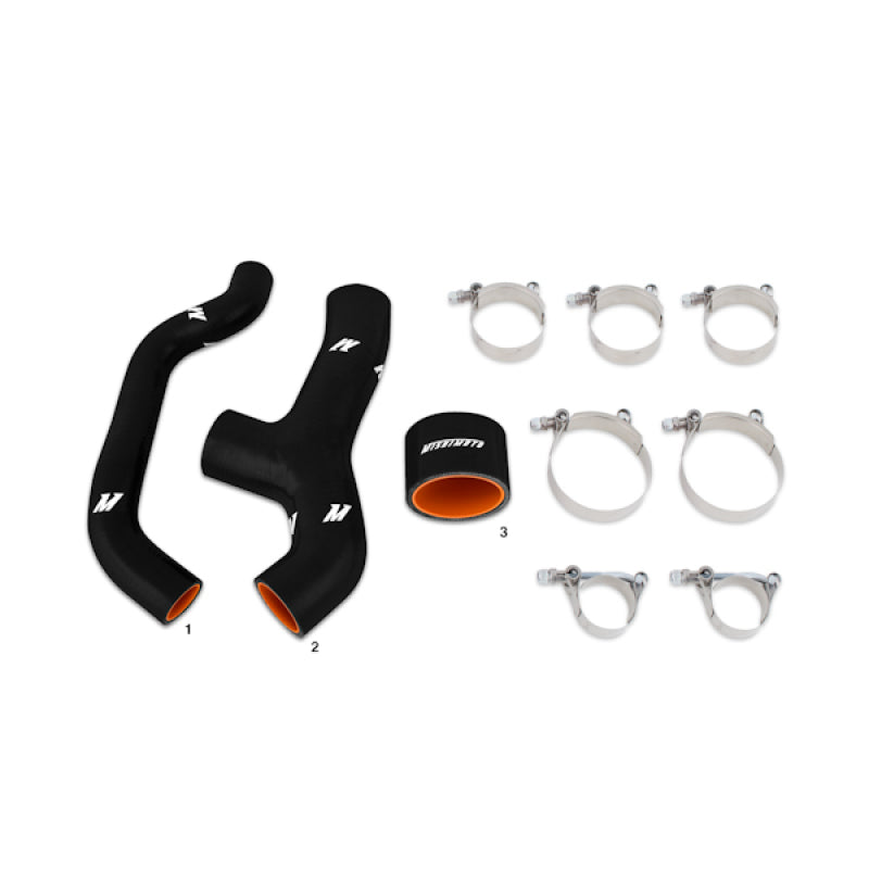 Mishimoto Silicone Intercooler Hoses Black Subaru WRX 2006-2007