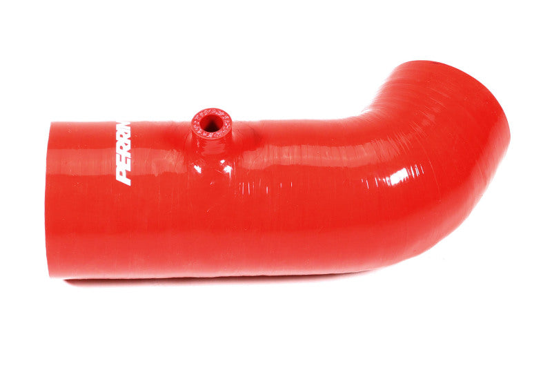 Perrin Silicone Inlet Hose (3in. ID / SS Wire) - Red - 22+ Subaru BRZ/Toyota GR86