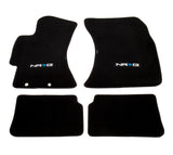 NRG Floor Mats - 2008-2014 Subaru Impreza WRX/STi (NRG Logo) - 4pc.