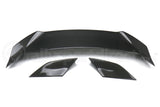OLM M Style 3pc Carbon Fiber Rear Duckbill Spoiler - 13-21 BRZ
