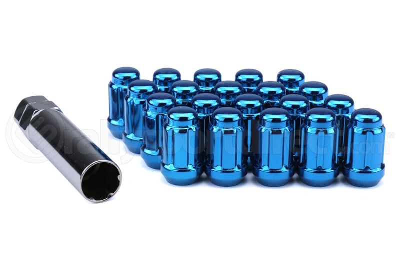 Wheel Mate Muteki Closed End Lug Nuts - Blue 12x1.25