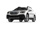 Rally Armor UR Black Mud Flap w/ Silver Logo  - 2020-2024 Subaru Outback