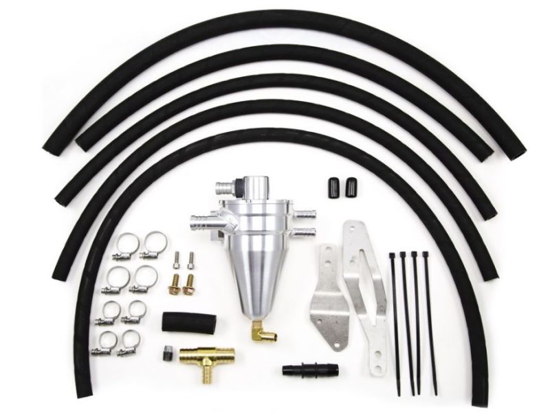 Killer B Motorsport Air Oil Separator Complete Kit Subaru WRX/STi 2002-2007