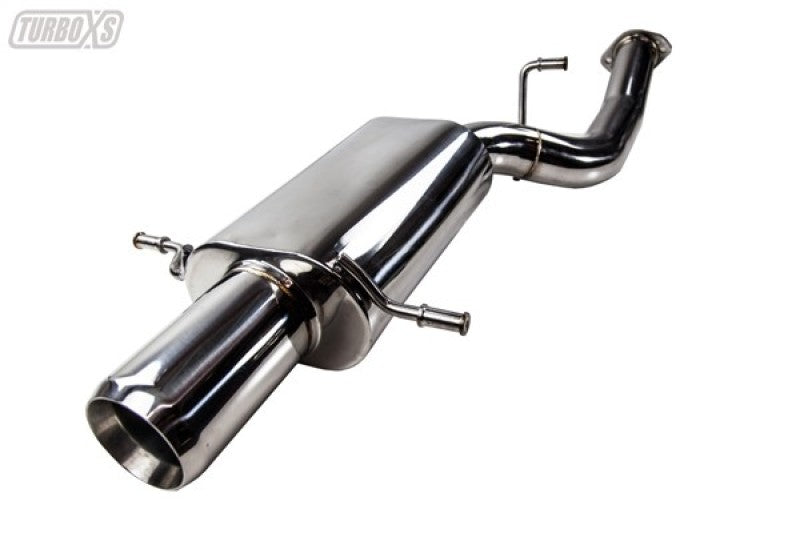 Turbo XS Rear Muffler Assembly - 2002-2007 Subaru WRX / 2004-2007 STI