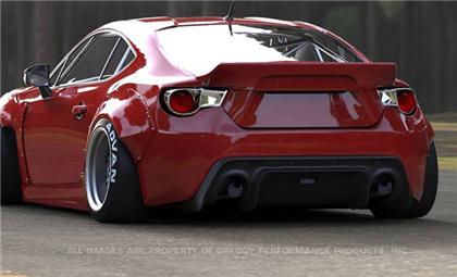 GReddy Version Greddy X Rocket Bunny 86 Aero Rear Ducktail Aero Wing  Only 13+ Scion FR-S BRZ 86
