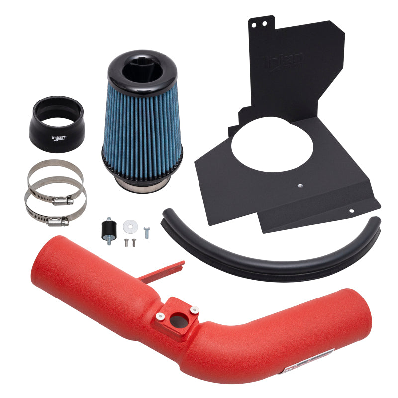 Injen Short Ram SP Aluminum Series Cold Air Intake -Wrinkle Red - 18-21 Subaru STI