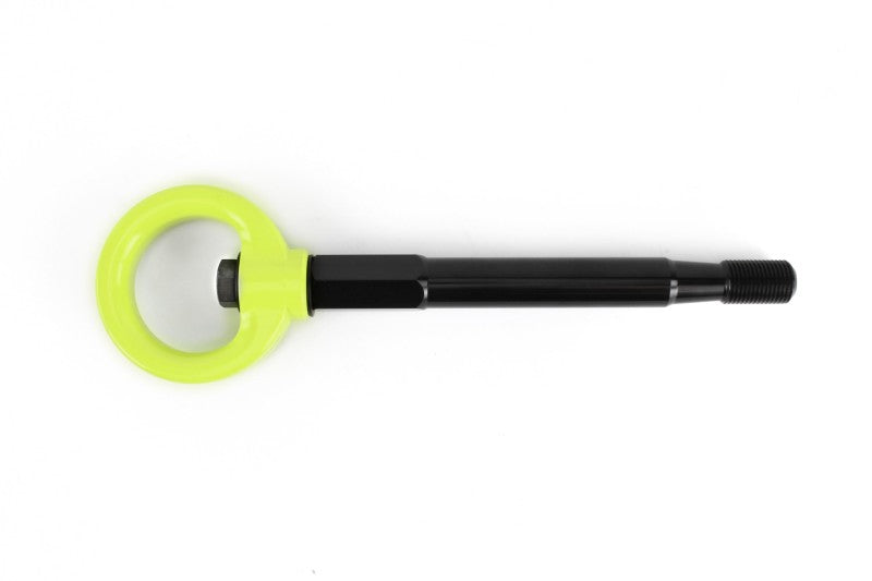 Perrin Front Tow Hook Kit - Front - Neon Yellow - 13-21 Forester, 18-21 Crosstrek, 17-23 Impreza,  2022+ WRX, 2022+ BRZ