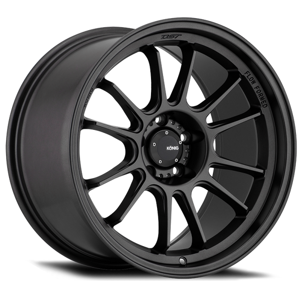 Konig Hypergram 18x9.5 5x114.3 ET25 Matte Black