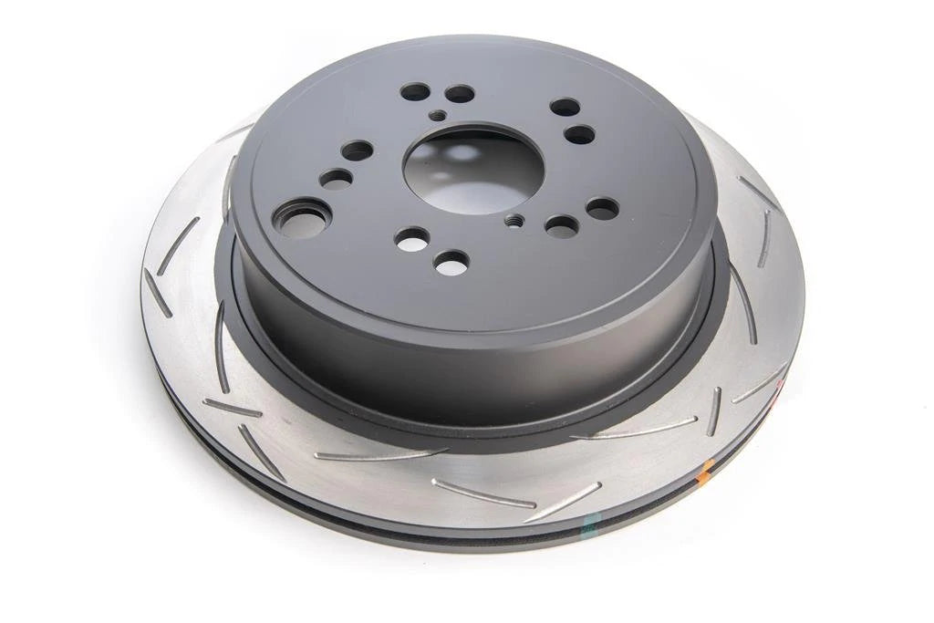 DBA 4000 Series T-Slot T3 Slotted Rear Rotor - 13-21 BRZ, 2022+ BRZ, 22+ WRX w/ manual E-brake, 10-14 Legacy