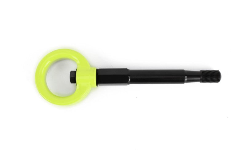 Perrin Tow Hook Kit (Rear) - Neon Yellow - Black - 2022+ WRX, 18-23 Crosstrek