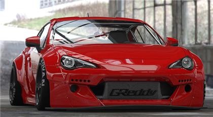 GReddy Rocket Bunny Version 2 Front Bumper - 13-21 BRZ, 13-16 GT86