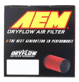 AEM 2.75 inch Dryflow Air Filter with 9 inch Element