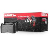 Hawk Perfomance HPS 5.0 Brake Pad Set - Rear - 04-17 STI, 17-21 BRZ (w/ Brembo)