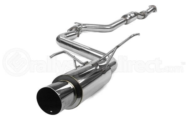 Invidia N1 Single Stainless Steel Catback Exhaust w/ Stainless tip - 2022+ WRX