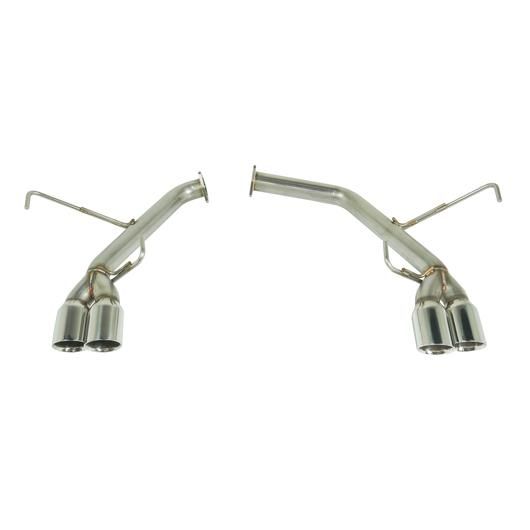 REMARK SPT STYLE AXLE BACK EXHAUST - DOUBLE WALL POLISHED TIPS - 2015-2021 WRX, 2015-2021 STI