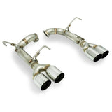 REMARK STAINLESS STEEL AXLE BACK EXHAUST - POLISHED SINGLE WALL TIPS - 2015+ WRX, 2015+ STI