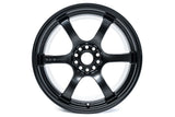 Gram Lights 57DR 18x9.5 +12 5-114.3 Semi Gloss Black Wheel