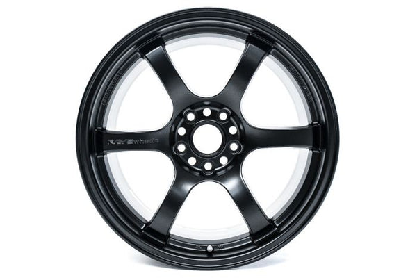 Gram Lights 57DR 17x9.0 +38 5-100 Semi Gloss Black Wheel