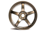 Gram Lights 57CR 18x9.5 +38 5-114.3 Almite Gold Wheel